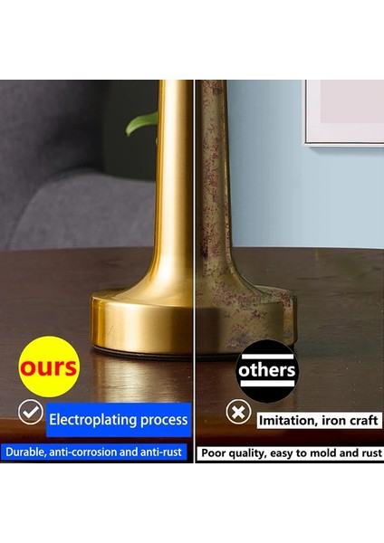 A2 LED Yemek Masası Dambıl Dokunmatik Sensör Retro Lamba Masaüstü Gece Lambası USB Şarj Edilebilir Kablosuz Restoran Otel Odası Dekorasyon (Yurt Dışından) modelleri