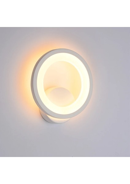 10-18W Tarzı Yuvarlak 7 Şekli Duvar Işık Lamba Işığı Oturma Odası Koridor Başucu Duvar Lambaları Gece Işıkları Oturma Odası Dekorasyon LED Duvar Lambası 220 V (Yurt Dışından)