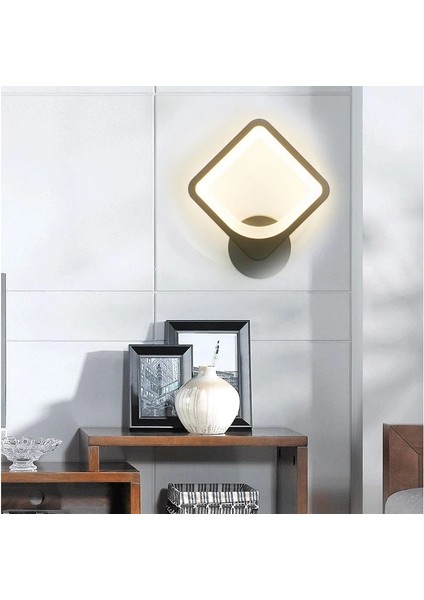 10-18W Tarzı Yuvarlak 7 Şekli Duvar Işık Lamba Işığı Oturma Odası Koridor Başucu Duvar Lambaları Gece Işıkları Oturma Odası Dekorasyon LED Duvar Lambası 220 V (Yurt Dışından)