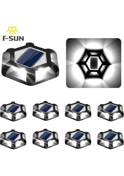 16-20W Tarzı Kırmızı Güneş Işığı Açık Havada Güneş Sokak Lambası Çim Lambası Bahçe Dekor Gömülü Merdiven Lambası Yeraltı Zemin Kaplaması Lampy Solarne (Yurt Dışından)