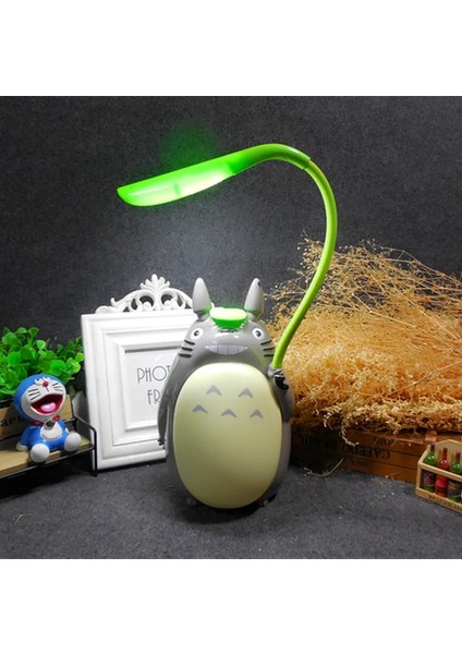 F Totoro Karikatür LED Gece Işıkları USB Şarj Katlanabilir Masa Lambası Çocuklar Için Hediye Odası Dekor (Yurt Dışından)