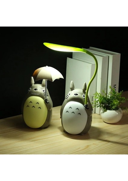 F Totoro Karikatür LED Gece Işıkları USB Şarj Katlanabilir Masa Lambası Çocuklar Için Hediye Odası Dekor (Yurt Dışından) indirimleri