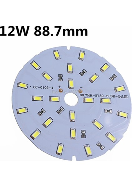 Xiyu Shop 9W Tarzı Beyaz LED Kaynağı Smdb Dc 12V 100LMW Lamba 3W 5W 7W 9W 12W 15W 21W 30W 45W LED Ampul Beyaz Sıcak Campinghome Aydınlatma Için (Yurt Dışından)