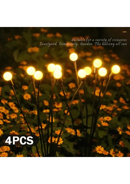 2 Adet Tarzı 10LED Pcs Güneş Ateş Böceği Işık Açık Bahçe Dekorasyon Çim Peyzaj Güneş Lambası Güneş LED Işık Açık Dekor Bahçe Işıkları (Yurt Dışından) fiyatları