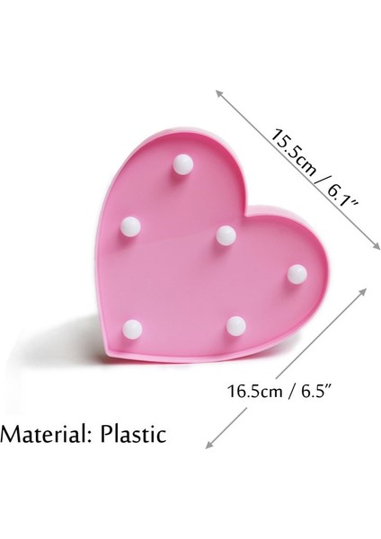 Pembe Aydınlık LED Mektup Gece Lambası Yaratıcı Kalp Alfabe Numarası Pil Lambası Romantik Düğün Parti Sevgililer Günü Dekorasyon (Yurt Dışından) modelleri