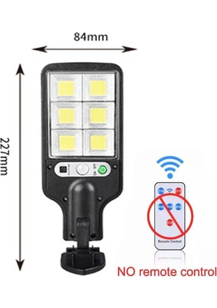 1 Adet Tarzı 2000W Güneş Enerjili Sokak Lambaları Açık Güneş Lambası 3 Işık Modu ile Su Geçirmez Hareket Sensörü Güvenlik Lambası Bahçe Veranda Yolu Yard Için (Yurt Dışından)