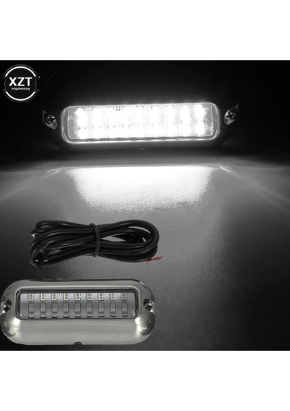 Mavi 27LED Paslanmaz Çelik Tekne Vasistas Işık Sualtı Duba Deniz Tekne Aksesuarları Işık Su Geçirmez Deniz Işıkları Malzemeleri (Yurt Dışından) fırsatları