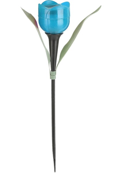 No.3 Boyutu Olar LED Işık Açık Su Geçirmez Çok Renkli Güneş Çiçek Lale Ampul Ev Bahçe Yard Çim Peyzaj Gece Lambası (Yurt Dışından)