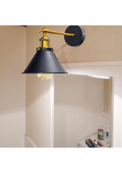 80220Z Vintage Endüstriyel Duvar Aplik Işıkları Wandlamp Retro Duvar Lambası E27 Kapalı Yatak Odası Banyo Balkon Bar Koridor Lambası (Yurt Dışından) modelleri