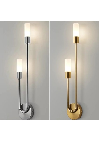 Gümüş-Sol Modern LED Duvar Işık Altın Kapalı Dekor Vanity Lamparas De Pared Aplik Uzun Şerit Iskandinav Oturma Odası Mutfak Salonu Yatak Odası Lambası (Yurt Dışından) modelleri