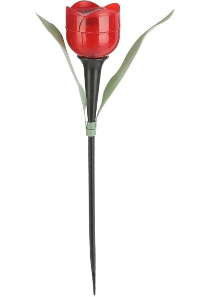 No.1 Boyutu Olar LED Işık Açık Su Geçirmez Çok Renkli Güneş Çiçek Lale Ampul Ev Bahçe Yard Çim Peyzaj Gece Lambası (Yurt Dışından)
