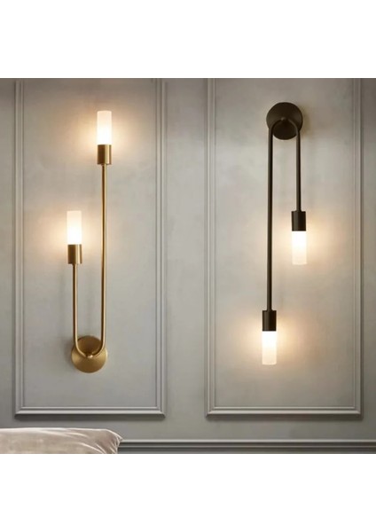Altın-Sol Modern LED Duvar Işık Altın Kapalı Dekor Vanity Lamparas De Pared Aplik Uzun Şerit Iskandinav Oturma Odası Mutfak Salonu Yatak Odası Lambası (Yurt Dışından) fiyatları