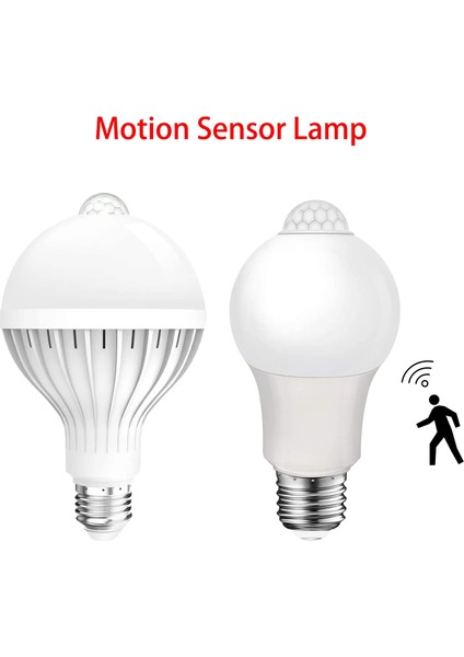 5W Tarzı 15W E27 LED Ampuller 9W 12W 15W 18W Pır Hareket Sensörü Lamba Ac 110V 220V Enerji Tasarruflu Ampuller Otomatik Akıllı Kızılötesi Vücut Gece Güvenlik Işığı (Yurt Dışından) fiyatları