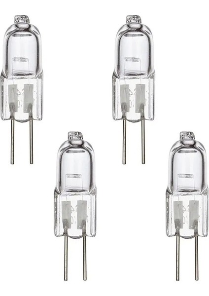 4 Adet 12V 20W G4 Fırın Ampulü Halojen Lam Yüksek Sıcaklığa Dayanıklı Dayanıklı Avize Duvar Lambası Yedek Ampul Soba Için (Yurt Dışından)