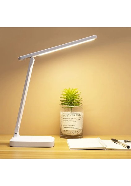 Şarj Edilebilir Masa Lambası Göz Koruması Dokunmatik Kısılabilir LED Işık Öğrenci Yurdu Yatak Odası Okuma USB Şarjlı Masa Lambası Özel Hediye (Yurt Dışından) indirimleri