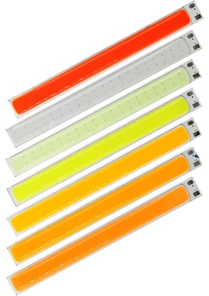 Pembe LED Işık Şeridi 12V Cob Ampul 10W LED Lamba Yeşil Kırmızı Soğuk Mavi Sarı Turuncu Pembe Mor Col * 10MM LED Bar Işık (Yurt Dışından)