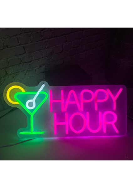 Renkli Mutlu Doğum Günü Neon Burcu Özel Gece Lambası Doğum Günü Partisi Için LED Ev Dekorasyon Atmosfer Neon Işık Dekor Hediye Kutlamak (Yurt Dışından)