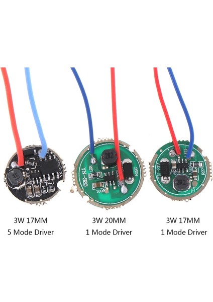No.1 Boyutu 1 Adet 3W LED Sürücü DC3.7V 1 Mod 5 Mod LED El Feneri Sürücüsü (Yurt Dışından) fırsatları