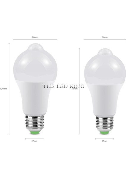 5W Tarzı 9W LED Pir Hareket Sensörlü Lamba 220V 110V Alacakaranlıktan Şafak Vakti Ampul E27 B22 IP42 Sensörlü Akıllı Ampul 12W 18W Gündüz Gece Lambası (Yurt Dışından)