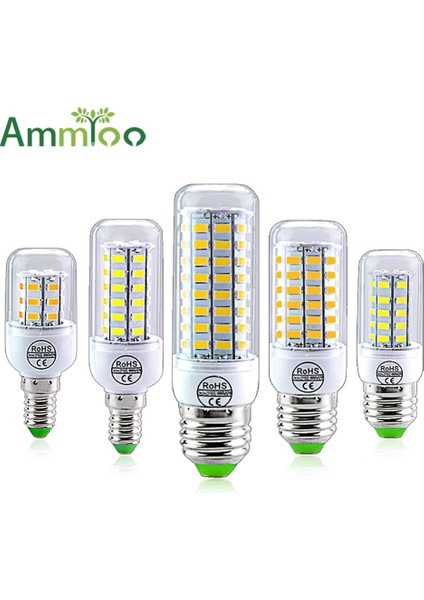 E14-56LED Stili E27-36LED'LER Smd V E27E14 LED Mısır Ampul Yüksek Parlaklık LED Işık Avize Ampuller E27 Ev Dekorasyon Ampul Için LED (Yurt Dışından)