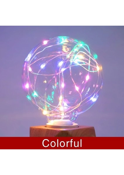 A80 Tarzı Rgb E27 LED Edison Dize Ampul A60 A80 G80 G95 Renkli Rgb Aydınlatma Bakır Tel Ampul Ev Dekor Tatil Düğün Gece Lambası (Yurt Dışından)