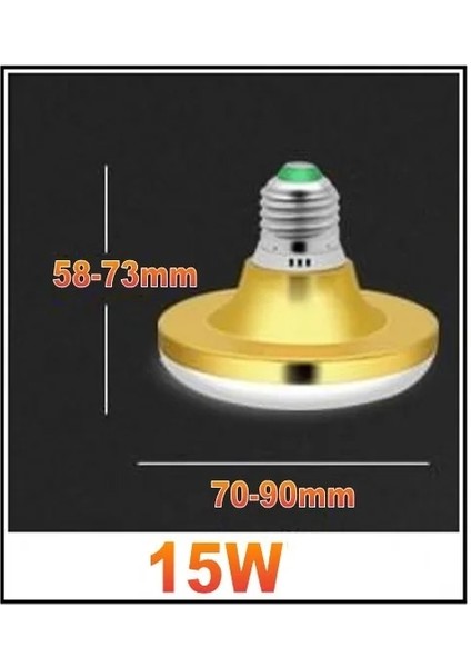 220V Tarzı 15W E27 LED Ufo Ampul Işık 15W 20W 30W 40W 50W 60W 70W Lampada Ampul Bombilla Şemsiye Ampul Ufo Masa Lambası Spot Işık Ev Işık (Yurt Dışından)