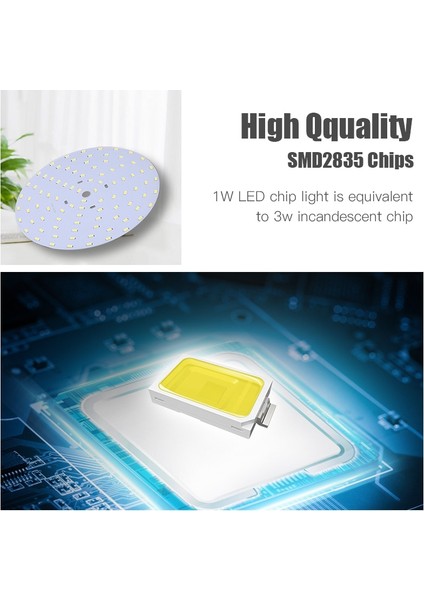 Floresan Ampul E27 Ev LED 220V Lamba Iç Mekan Aydınlatması Ampuller Yuvarlak Süper Parlak Oturma Odası Ufo Şekli Işık Tavan Lambaları LED (Yurt Dışından)