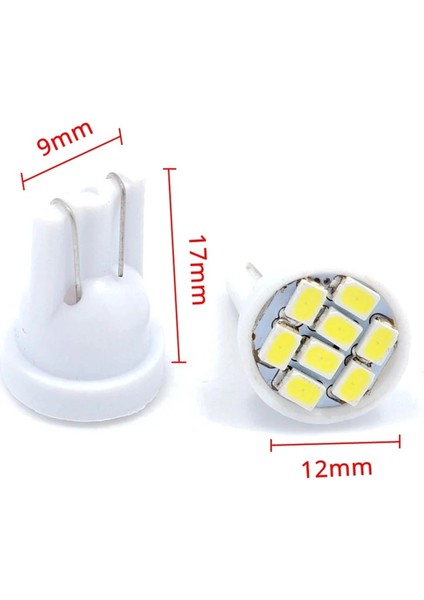 Beyaz Sürüş LED 8 Smd LED 8smd Oto Iç Işık Otoyol Işıkları Otomatik Kama Aydınlatma Dc 12 V Sıcak Satış Beyaz Cob LED (Yurt Dışından) modelleri
