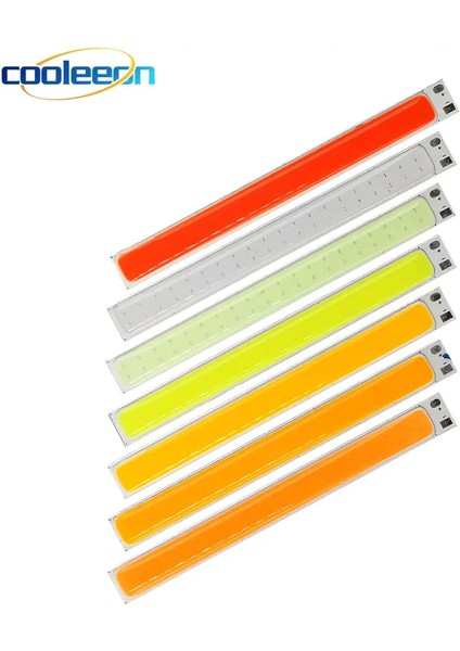 Turuncu LED Cob Şerit 10 W 12 V LED Işık Sarı Turuncu Mor Pembe Soğuk Mavi Yeşil Kırmızı Renkli LED Ampul Araba Aydınlatma Dekor Lambaları (Yurt Dışından)