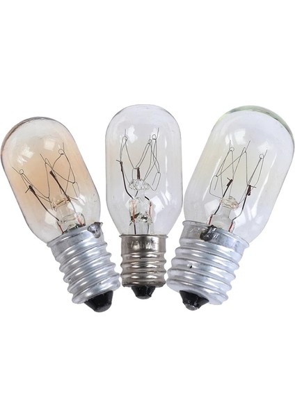 E12 15W Buzdolabı Ampulü Mikrodalga Işığı E12E14E17 Tost Makinesibuharlı Ampul Işığı 230V (Yurt Dışından)