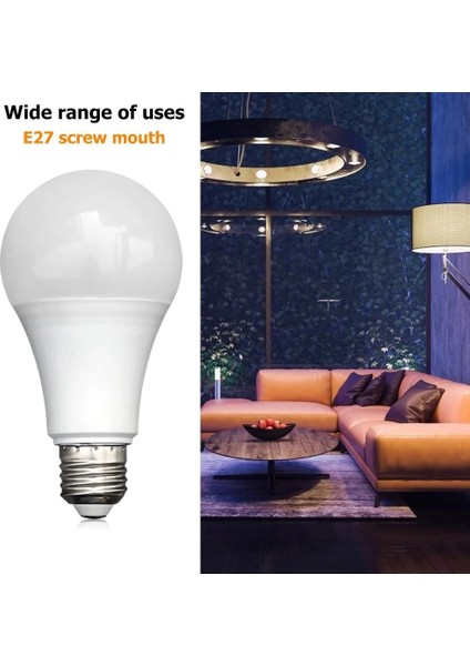 5W Taşınabilir Dayanıklı E27 LED Ampul Smdır Hareket Sensörü Evrensel Lamba Ampul Aksesuarları (Yurt Dışından)