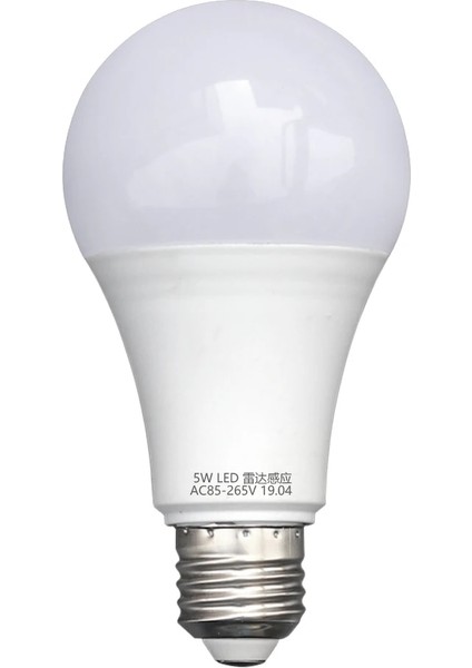 5W Taşınabilir Dayanıklı E27 LED Ampul Smdır Hareket Sensörü Evrensel Lamba Ampul Aksesuarları (Yurt Dışından)