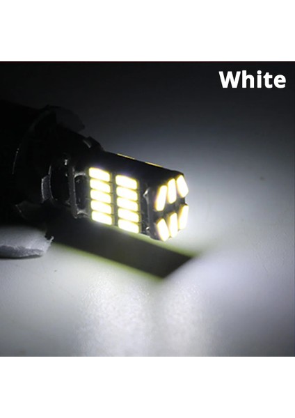 4014-45SMD T15 W16W BA15S Ters Ampuller Smd 21SMD 24SMD 30SMD 45SMD Yedekleme Park Lambası Otomatik LED Ampul Alev Lambası Cob LED (Yurt Dışından) modelleri