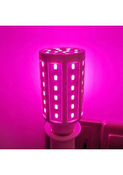 Xiyu Shop 15W Tarzı Pembe 5W 10W 15W 20W E27 LED Ampul Smdorn Ampul Lambalar Kırmızı Sarı Mavi Pembe Yeşil Bahçe Çim Peyzaj Dekoratif Ampuller (Yurt Dışından)