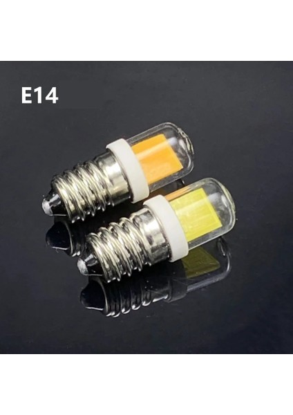 E14 Stili E14 5W Mini Cob BA15D BA15S E11 E12 E14 G4 G8 G9 45W Halojen Lambalar Avize Işıkları Cam Kapak + Seramik Ac Değiştirin (Yurt Dışından)