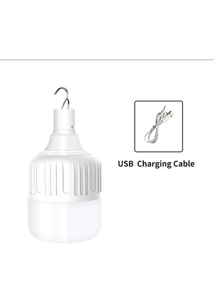 30W Tarzı Mavi Taşınabilir Acil Durum Işıkları Açık USB Şarj Edilebilir Mobil LED Lamba Ampuller Balıkçılık Kamp Veranda Sundurma Bahçe Aydınlatma 300 W (Yurt Dışından)