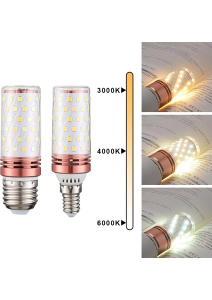 16W Tarzı E27 3 Adet E14 Mısır Ampul 110V 220V Lampara LED 16W Renk Değiştirilebilir Avize Lamba Aydınlatma Oturma Odası Için (Yurt Dışından)