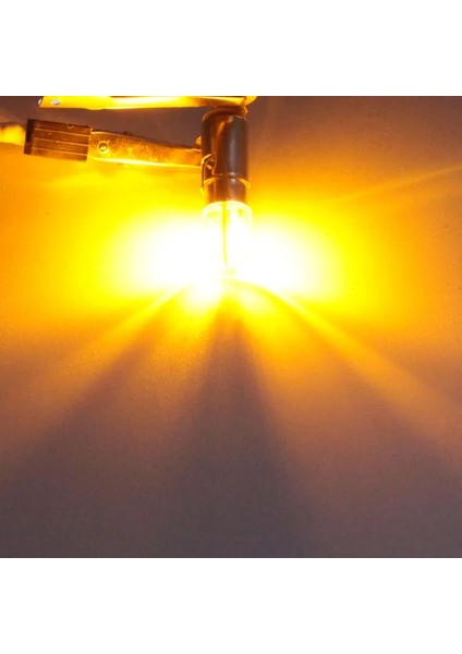 110V Tarzı Sarı LED Gösterge Ampulü Mini E10 T4W BA9S Ac Dc 6V 12V 24V 36V 48V 110V 220V Araba Kamyon Araç Iç Işık Otomatik Gösterge Lambası (Yurt Dışından)