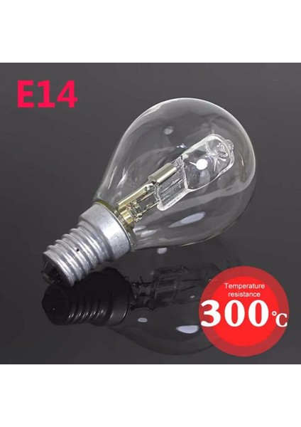 Xiyu Shop 40W Fırın Lambası Ampul Halojen Lamba Yüksek Sıcaklık Dayanımı Ampul Erew Işık (Yurt Dışından)