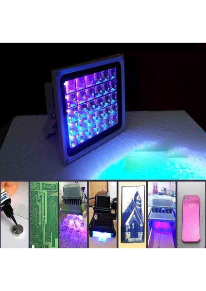 365 Nm Tarzı No.1 Boyutu Uv Kür Lambası LED Uv Gölgesiz Lanm 405NM Baskı Pozlama Banknot Cep Telefonu Ekranı Cam Yapıştırma Yeşil Yağ (Yurt Dışından) fiyatları