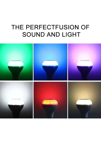 E27 Rgbw Müzik Blub Işık Bluetooth Kablosuz Bluetooth Hoparlör Lambası Ac Uzaktan Kumanda Ev Partisi Için LED Akıllı Ampul (Yurt Dışından) fırsatları