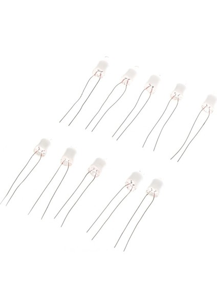 Neon Gösterge Işığı Yeşil Işaretler 6mm Neon Yeşil Lamba Glow 2 Bakır Tel Ne-2 Yeşil Neon Gösterge Ampuller (Yurt Dışından)