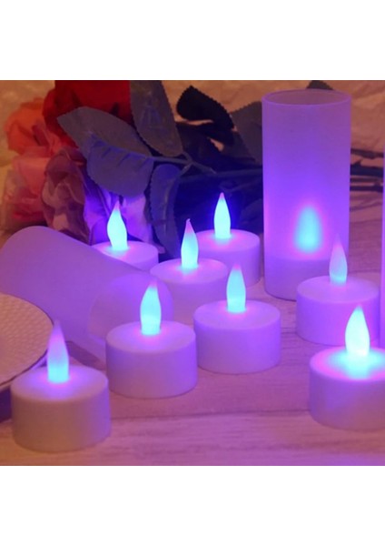 XI3C0302-N4 USB Şarjı, Tek Parça Sarı Işık LED Şarj Edilebilir Alevsiz Çay Işık Mumu USB Ile, Alevsiz Şarj Edilebilir LED Pil Mumları (Yurt Dışından)