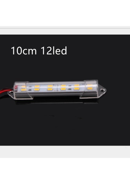 Beyaz Stil Kırmızı LED Işık Şeridi 6cm 10CM 14CM 18CM Sert Sert Tüp Çubuk Lambası IP65 Su Geçirmez LED Boncuk Işık Şeritleri Dıy Için (Yurt Dışından) fırsatları
