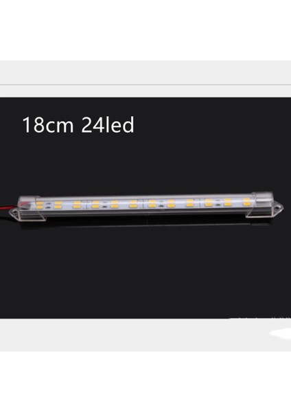 Beyaz Stil Kırmızı LED Işık Şeridi 6cm 10CM 14CM 18CM Sert Sert Tüp Çubuk Lambası IP65 Su Geçirmez LED Boncuk Işık Şeritleri Dıy Için (Yurt Dışından) indirimleri