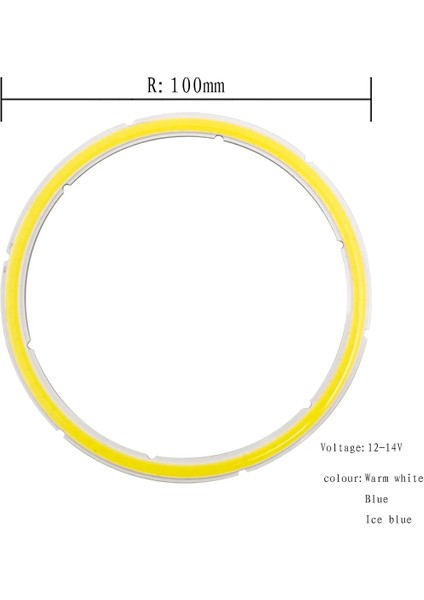 40MM-4,5W Tarzı Mavi Dc 2. Melek Gözleri LED Koçanı Işık Kaynağı Yıllık Şekil Koçanı Halkası Diy Ampul Için LED Soğuk Sıcak Beyaz Işık Kaynağı (Yurt Dışından)