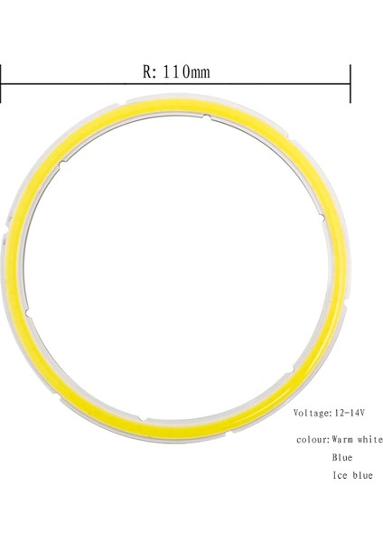 40MM-4,5W Tarzı Mavi Dc 2. Melek Gözleri LED Koçanı Işık Kaynağı Yıllık Şekil Koçanı Halkası Diy Ampul Için LED Soğuk Sıcak Beyaz Işık Kaynağı (Yurt Dışından)
