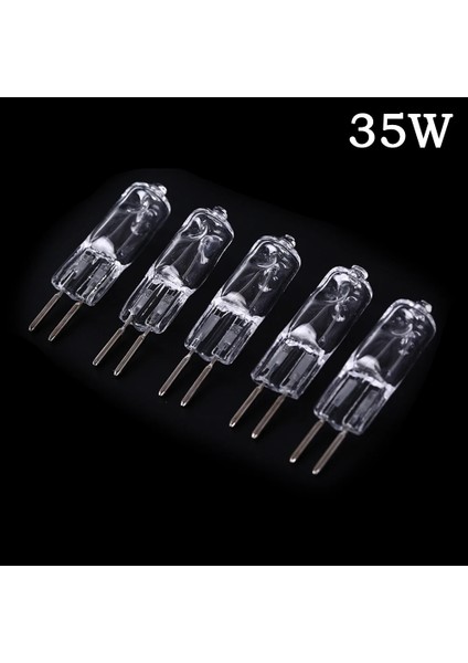 35W V G5.3 Taban Halojen Jc Tipi Ampuller Işık Lamba Ampulü Sarı Işık (Yurt Dışından)