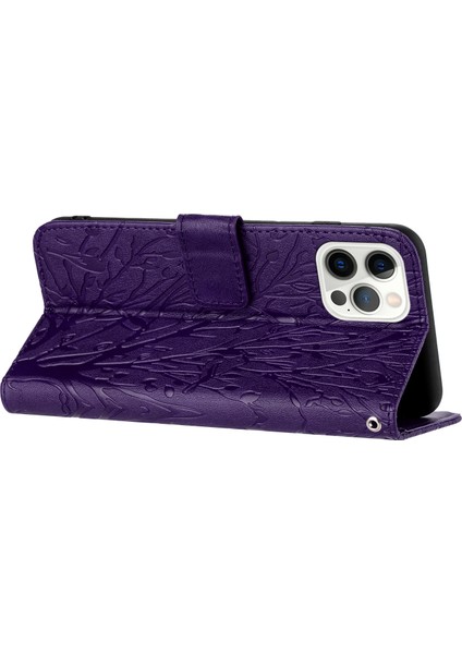 Iphone 13 Pro Cover Için Baskılı Pu Deri Cüzdan Cep Telefonu Kılıf Etme (Yurt Dışından)