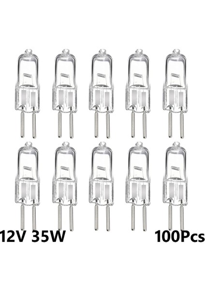 35W Ack G4 Halojen Kapsül Ampuller LED Lambayı Değiştirin 12 V Enerji Tasarruflu Halojen Kapsül Ampuller Sıcak Beyaz (Yurt Dışından)